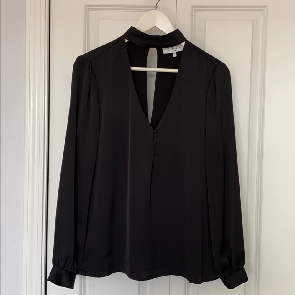 L’Academie choker collar blouse